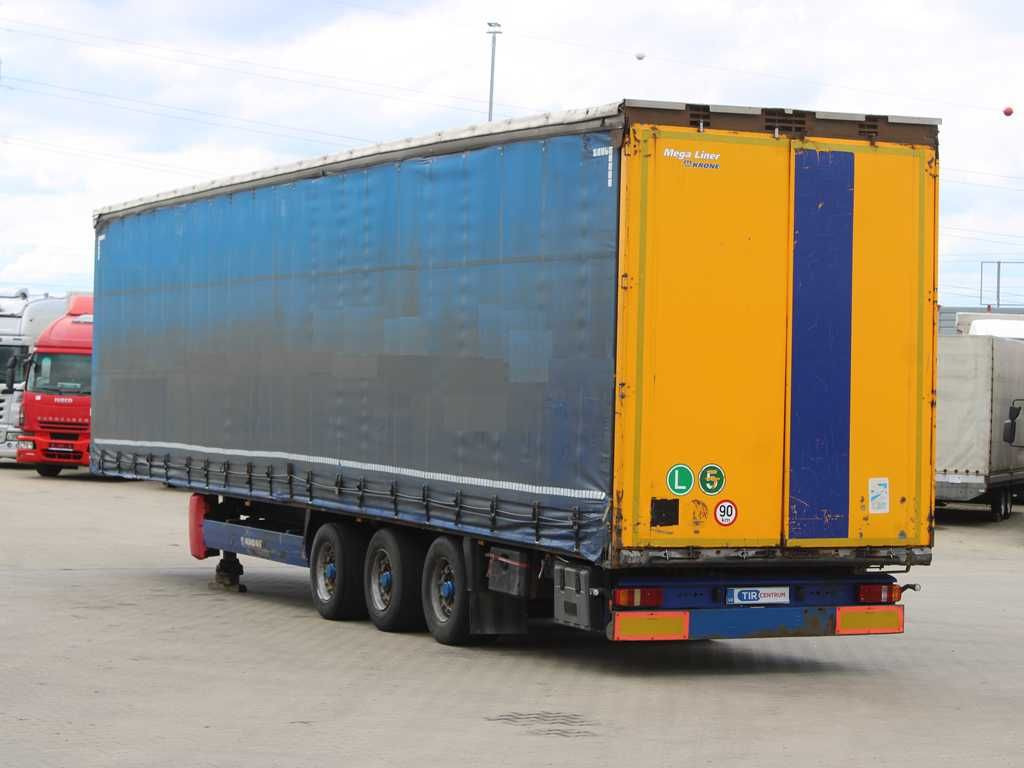 Krone SD, LIFTING AXLE, LOWDECK, LIFTING ROOF - Semi-reboque de lona: foto 4 Krone SD, LIFTING AXLE, LOWDECK, LIFTING ROOF - Semi-reboque de lona: foto 4