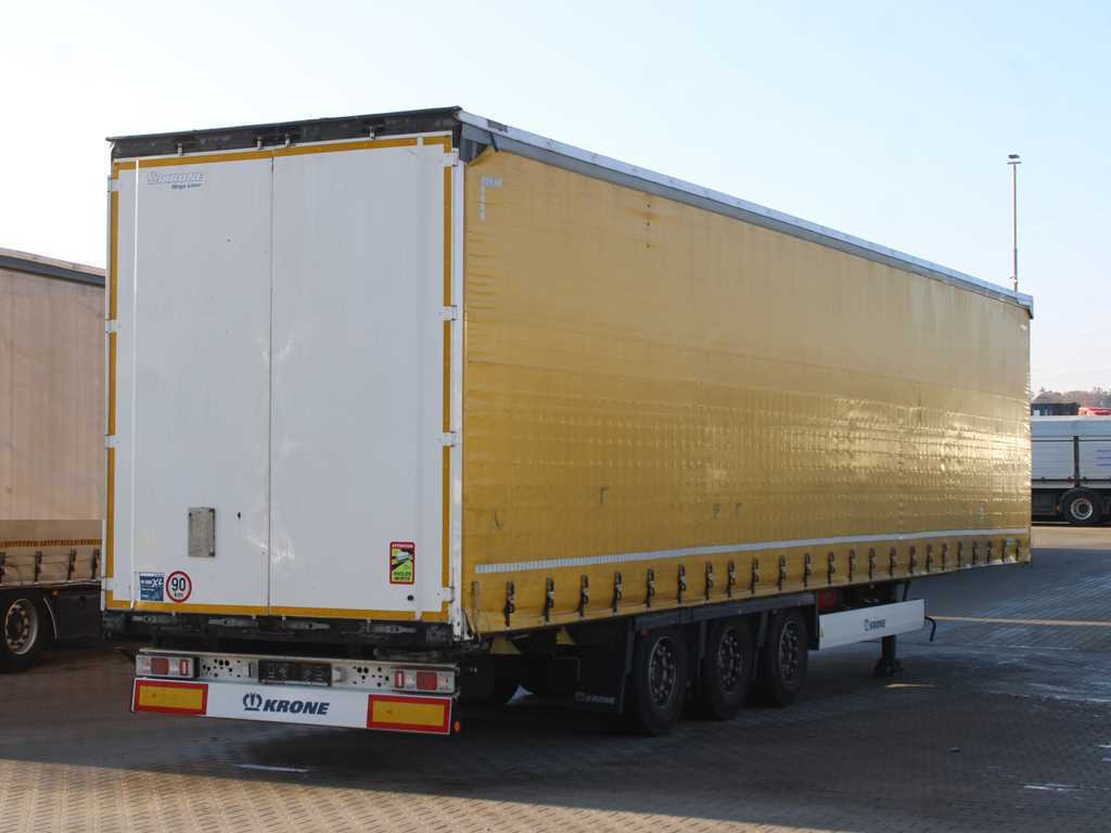 Krone SD, LOWDECK, LIFTING AXLE, LIFTING ROOF, MULTILOCK - Semi-reboque de lona: foto 4 Krone SD, LOWDECK, LIFTING AXLE, LIFTING ROOF, MULTILOCK - Semi-reboque de lona: foto 4