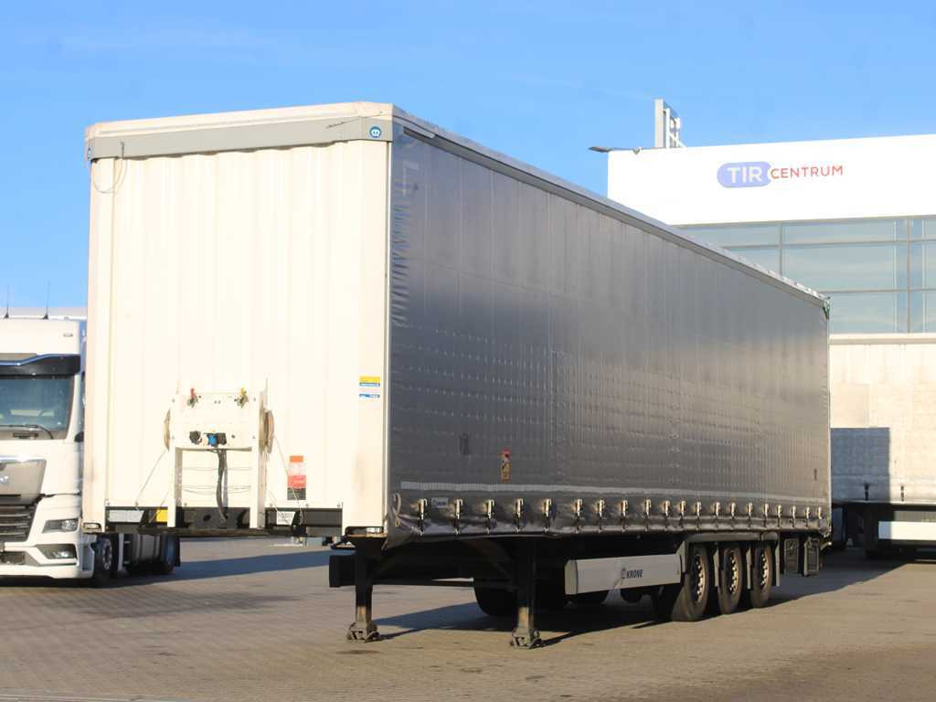 Krone SD, LOWDECK, LIFTING AXLE, MULTILOCK, LIFTING ROOF - Semi-reboque de lona: foto 1 Krone SD, LOWDECK, LIFTING AXLE, MULTILOCK, LIFTING ROOF - Semi-reboque de lona: foto 1