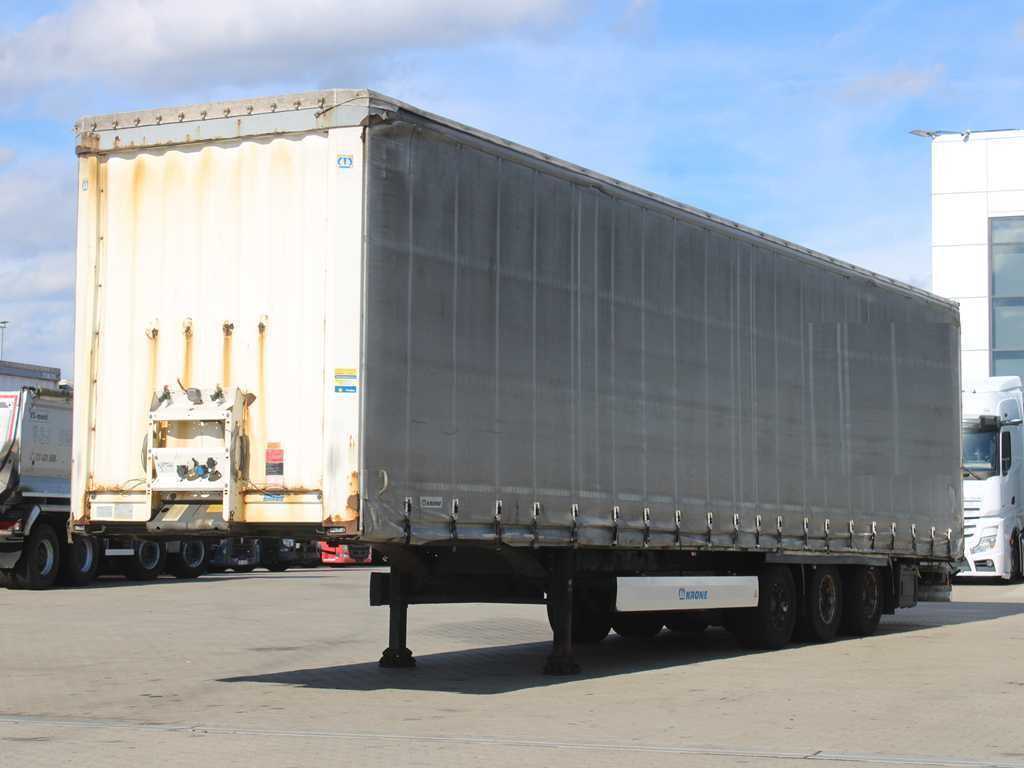 Krone SD, SAF, LOWDECK, MULTILOCK, LIFTING AXLE, LIFTING ROOF - Semi-reboque de lona: foto 1 Krone SD, SAF, LOWDECK, MULTILOCK, LIFTING AXLE, LIFTING ROOF - Semi-reboque de lona: foto 1