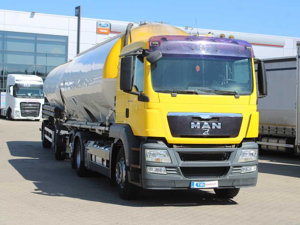 MAN TGA 26.440, 6x2, EURO 5, FELDBINDER 30m3, LIFTING AXLE, SILO + SPITZER (2006) - Camião cisterna: foto 3 MAN TGA 26.440, 6x2, EURO 5, FELDBINDER 30m3, LIFTING AXLE, SILO + SPITZER (2006) - Camião cisterna: foto 3