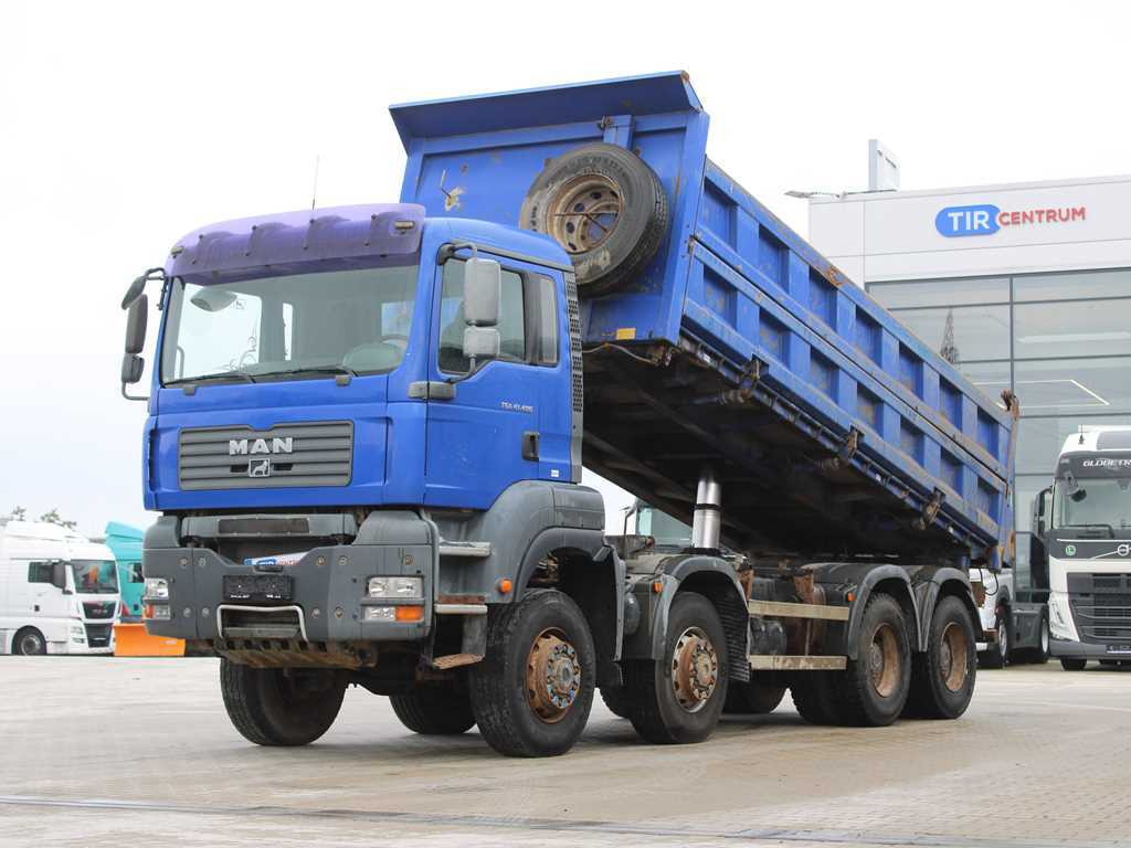 MAN TGA 41.480, 8X6, THREE SIDED, EURO 3, RETARDER, 17m³ - Camião basculante: foto 1 MAN TGA 41.480, 8X6, THREE SIDED, EURO 3, RETARDER, 17m³ - Camião basculante: foto 1