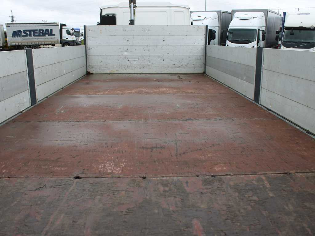 Camião de caixa aberta/ Plataforma, Camião grua MAN TGL 8.220, EURO 5, SIDEBOARD, TIRES 80%, HYDRAULIC ARM TLC_38A.3: foto 11