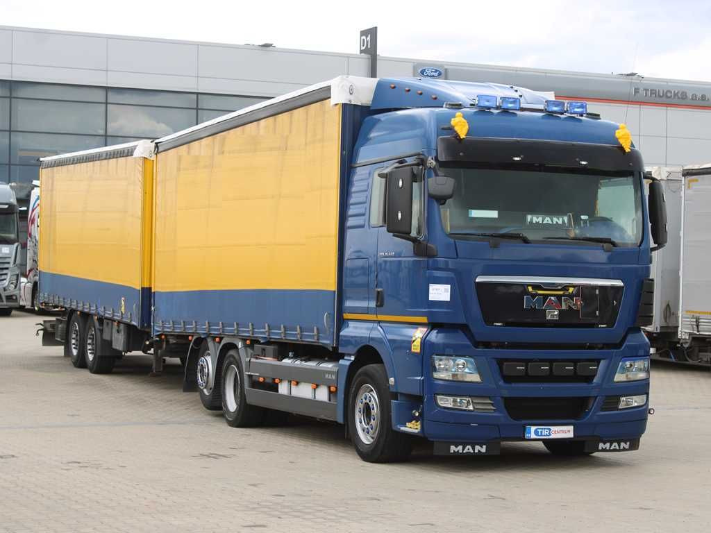 MAN TGS 26.440, 6X2, EURO 5, LIFTING AXLE, TV - Camião de lona: foto 2 MAN TGS 26.440, 6X2, EURO 5, LIFTING AXLE, TV - Camião de lona: foto 2