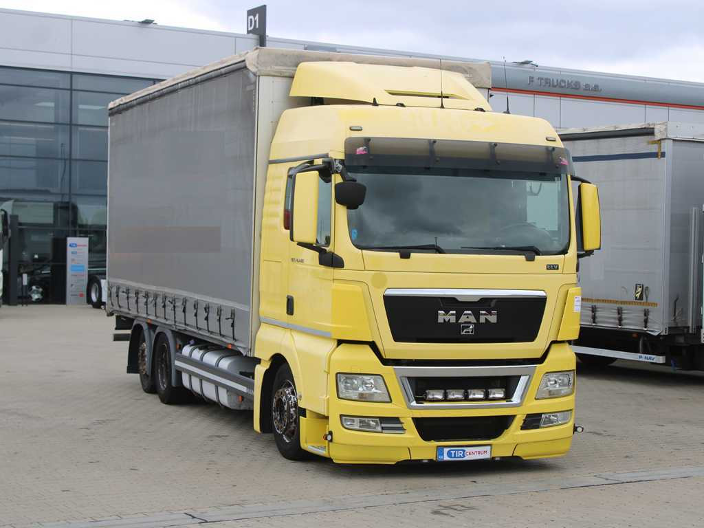 MAN TGX 24.440, EURO 5EEV, 6X2, AIR SUSPENSION - Camião de lona: foto 3 MAN TGX 24.440, EURO 5EEV, 6X2, AIR SUSPENSION - Camião de lona: foto 3