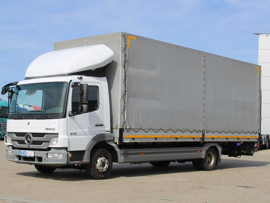 Mercedes-Benz ATEGO 816, EURO 5, TAIL LIFT, SIDEWALLS - Carrinha de lona: foto 1 Mercedes-Benz ATEGO 816, EURO 5, TAIL LIFT, SIDEWALLS - Carrinha de lona: foto 1
