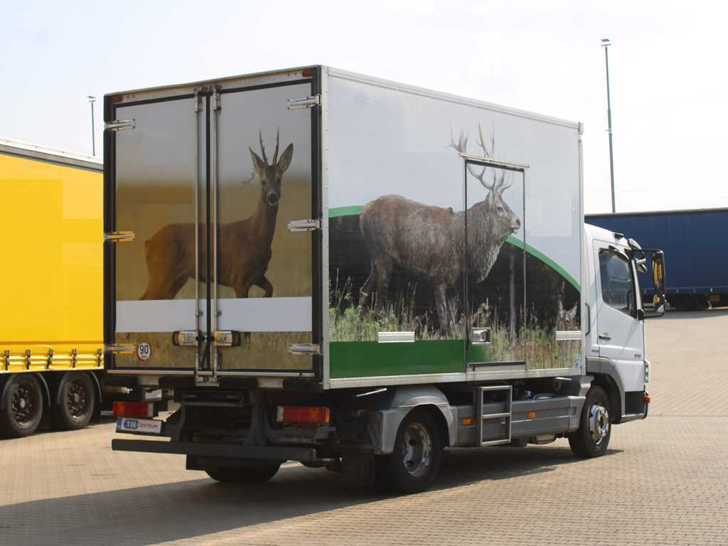 Mercedes-Benz ATEGO 816 L, MEAT IN VISU, CARRIER SUPRA 550 - Camião frigorífico: foto 4 Mercedes-Benz ATEGO 816 L, MEAT IN VISU, CARRIER SUPRA 550 - Camião frigorífico: foto 4