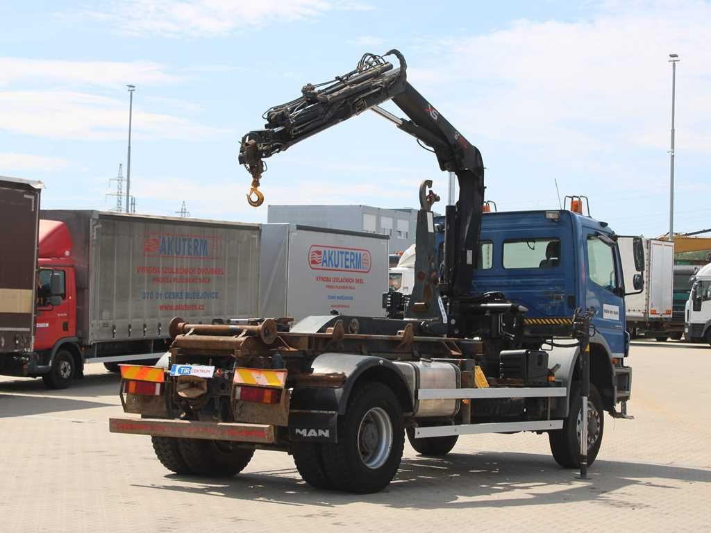 Mercedes-Benz AXOR 1824, CRANE HIAB 099B-3 DUO, 4x4 - Camião polibenne, Camião grua: foto 3 Mercedes-Benz AXOR 1824, CRANE HIAB 099B-3 DUO, 4x4 - Camião polibenne, Camião grua: foto 3