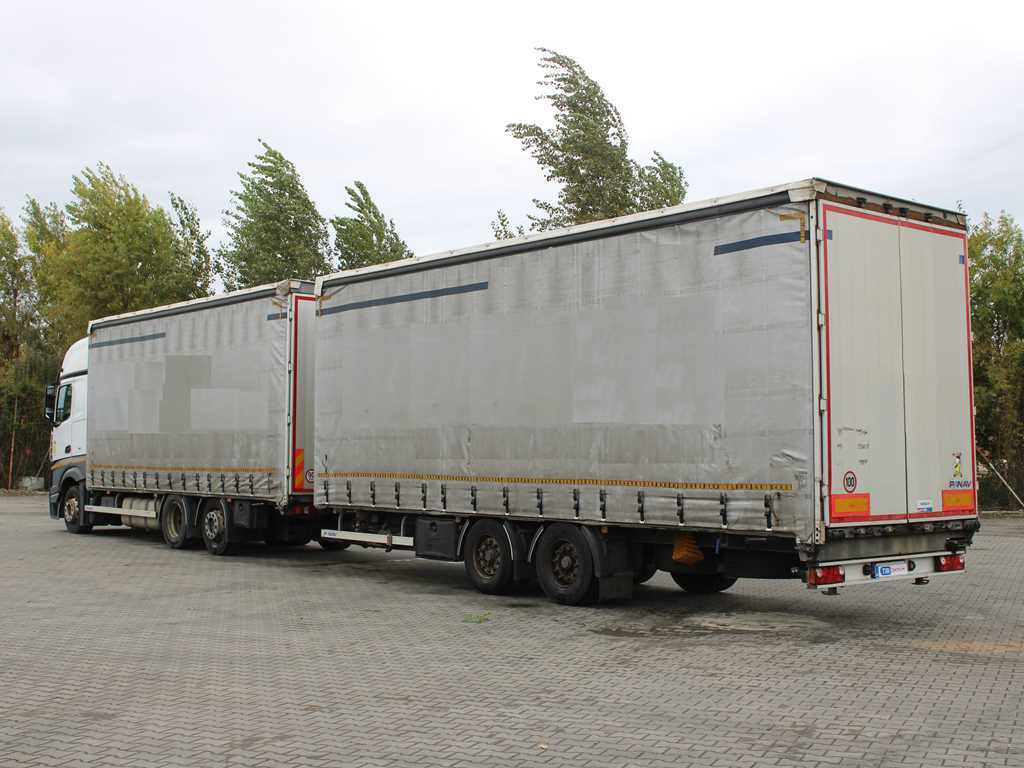 Mercedes-Benz Actros 2542, 6X2, LIFTING AXLE + PANAV TVK18M - Camião de lona: foto 5 Mercedes-Benz Actros 2542, 6X2, LIFTING AXLE + PANAV TVK18M - Camião de lona: foto 5