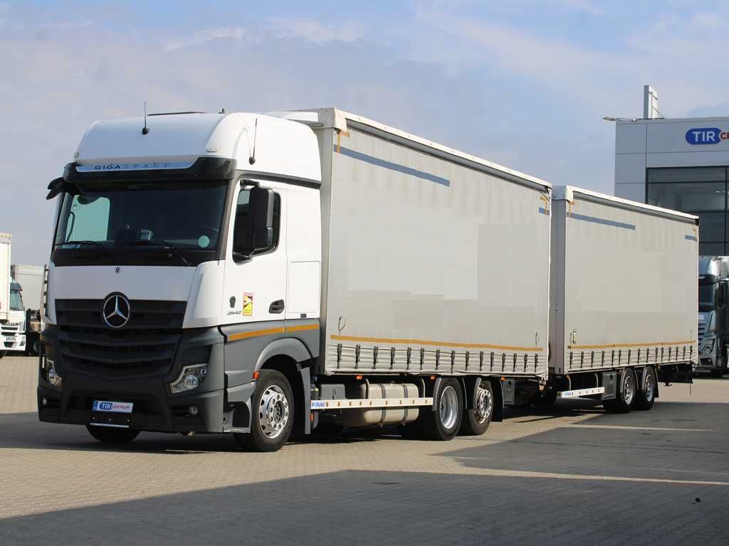 Mercedes-Benz Actros 2542, 6X2, NAVIGATION+ PANAV TVK18M Mercedes-Benz Actros 2542,6X2,EURO 6,NAVIGATION + PANAV TVK18M - Camião de lona: foto 1 Mercedes-Benz Actros 2542, 6X2, NAVIGATION+ PANAV TVK18M Mercedes-Benz Actros 2542,6X2,EURO 6,NAVIGATION + PANAV TVK18M - Camião de lona: foto 1