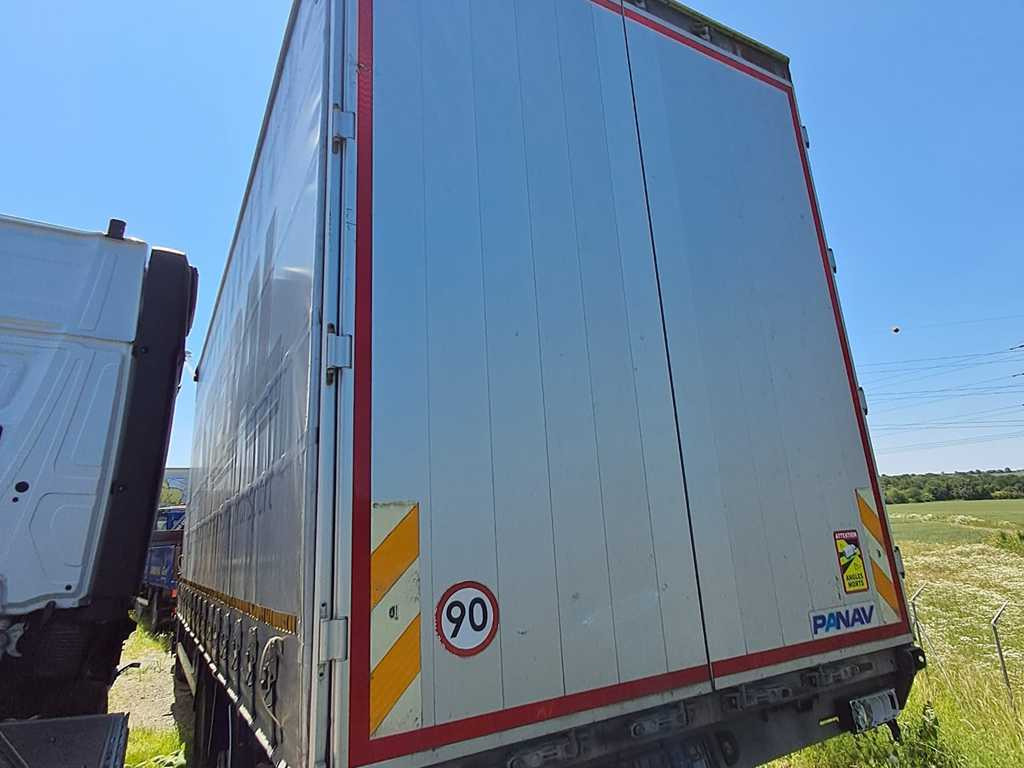 Mercedes-Benz Actros 2542, 6X2 + PANAV TVK18M - Camião de lona: foto 2 Mercedes-Benz Actros 2542, 6X2 + PANAV TVK18M - Camião de lona: foto 2