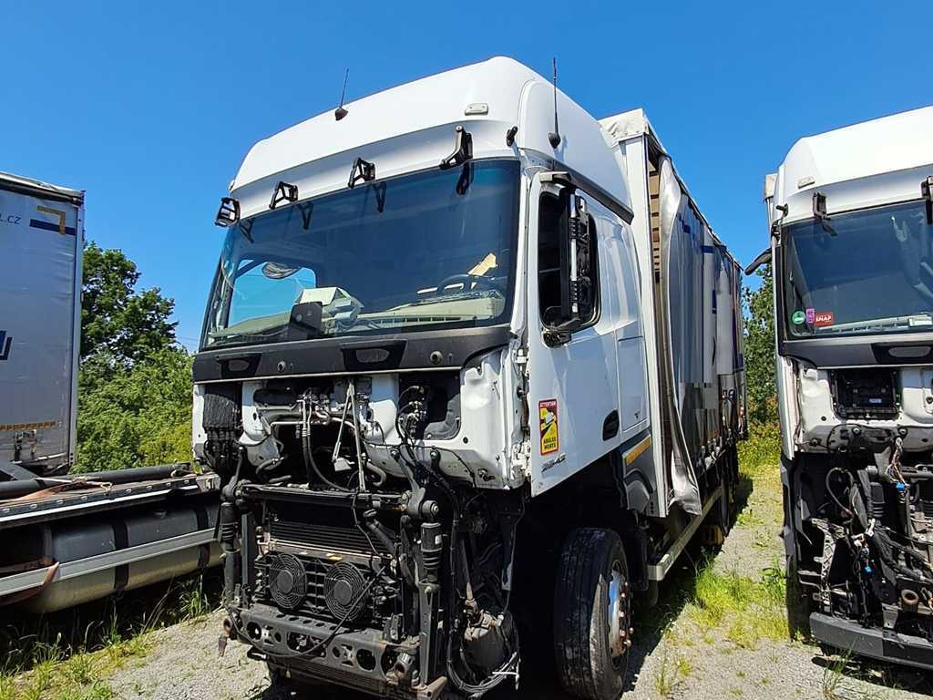 Mercedes-Benz Actros 2542, 6X2 + PANAV TVK18M - Camião de lona: foto 1 Mercedes-Benz Actros 2542, 6X2 + PANAV TVK18M - Camião de lona: foto 1
