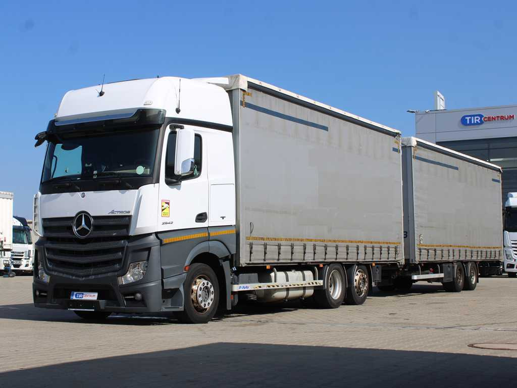 Mercedes-Benz Actros 2542, EURO 6, 6X2, AIR SUSPENSION + PANAV TV018M - Camião de lona: foto 1 Mercedes-Benz Actros 2542, EURO 6, 6X2, AIR SUSPENSION + PANAV TV018M - Camião de lona: foto 1