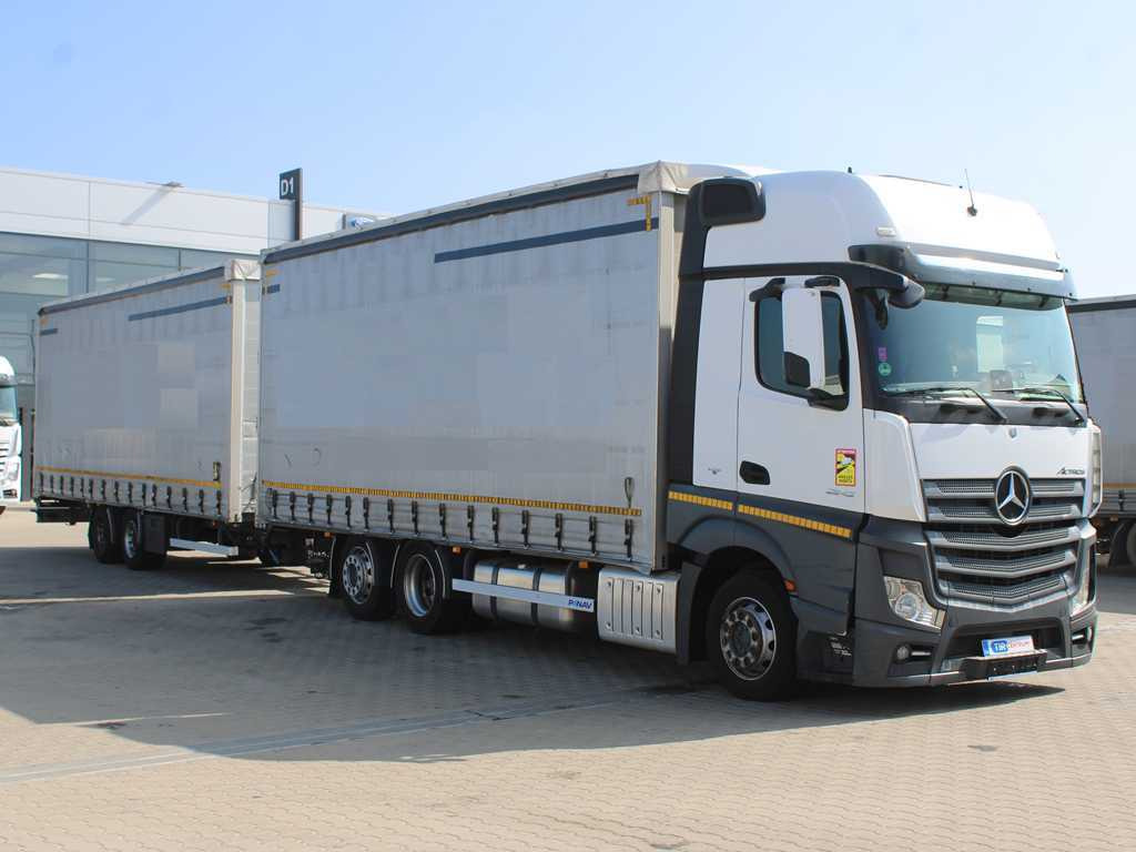 Mercedes-Benz Actros 2542, EURO 6, 6X2, AIR SUSPENSION + PANAV TV018M - Camião de lona: foto 3 Mercedes-Benz Actros 2542, EURO 6, 6X2, AIR SUSPENSION + PANAV TV018M - Camião de lona: foto 3