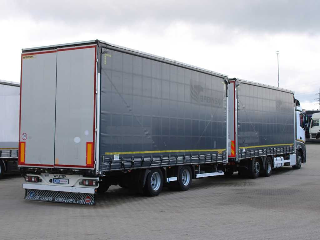 Mercedes-Benz Actros 2545, TRANZIT SET, LIFTING AXLE, EURO 6 - Camião de lona: foto 3 Mercedes-Benz Actros 2545, TRANZIT SET, LIFTING AXLE, EURO 6 - Camião de lona: foto 3