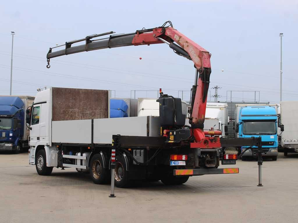 Mercedes-Benz Actros 2644, 6X4, EURO 4, CRANE FASSI F210 - Camião de caixa aberta/ Plataforma, Camião grua: foto 4 Mercedes-Benz Actros 2644, 6X4, EURO 4, CRANE FASSI F210 - Camião de caixa aberta/ Plataforma, Camião grua: foto 4
