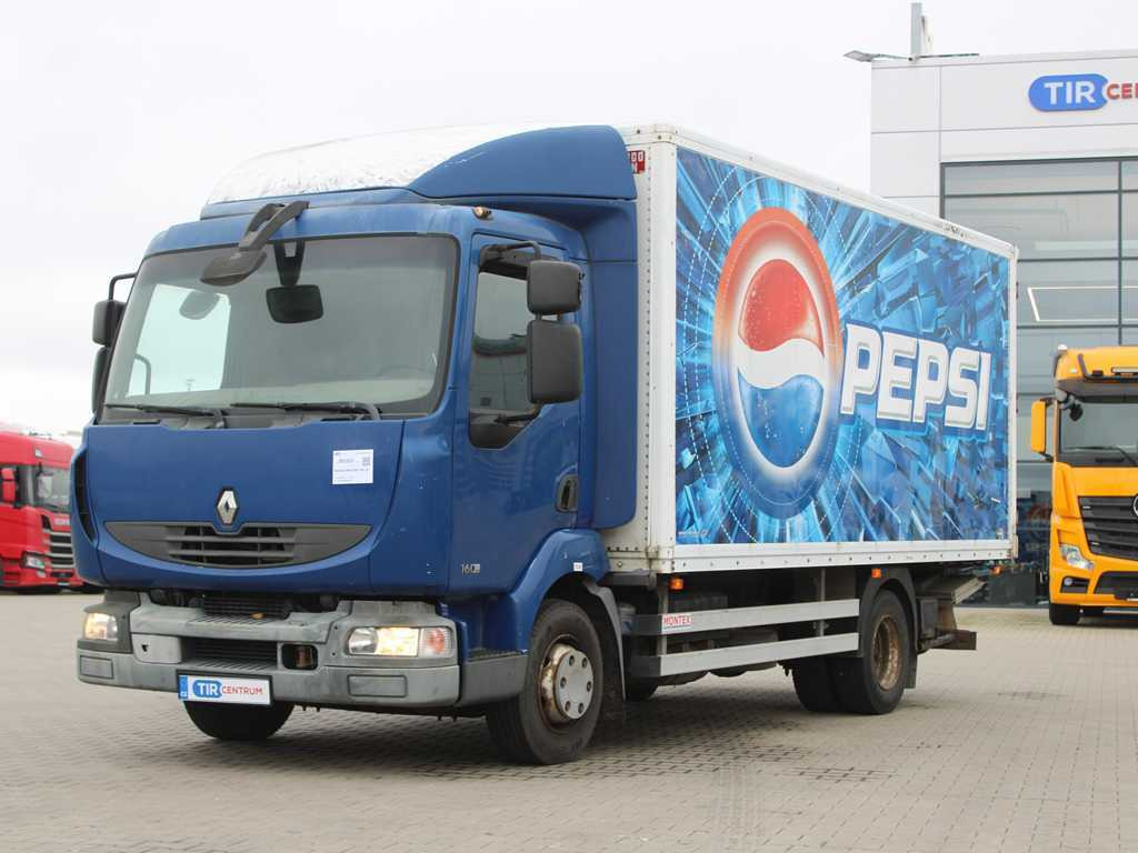 Renault MIDLUM 160.10, EURO 4, HYDRAULIC FRONT, TIRE 80% - Camião furgão: foto 1 Renault MIDLUM 160.10, EURO 4, HYDRAULIC FRONT, TIRE 80% - Camião furgão: foto 1