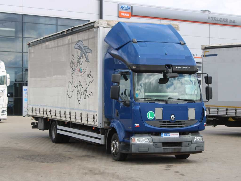 Renault MIDLUM 220.12, EURO 5, TAIL LIFT - Camião de lona: foto 2 Renault MIDLUM 220.12, EURO 5, TAIL LIFT - Camião de lona: foto 2