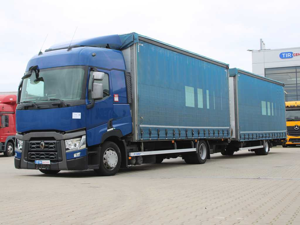 Renault T 430, EURO 6, AIR SUSPENSION + PANAV TV010L - Camião de lona: foto 1 Renault T 430, EURO 6, AIR SUSPENSION + PANAV TV010L - Camião de lona: foto 1