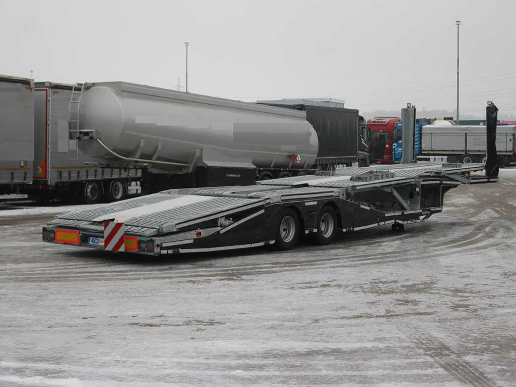 STU SEMI-TRAILER, 2x WINCH, OWN PUMP, NEW UNUSED - Semi-reboque transporte de veículos: foto 4 STU SEMI-TRAILER, 2x WINCH, OWN PUMP, NEW UNUSED - Semi-reboque transporte de veículos: foto 4