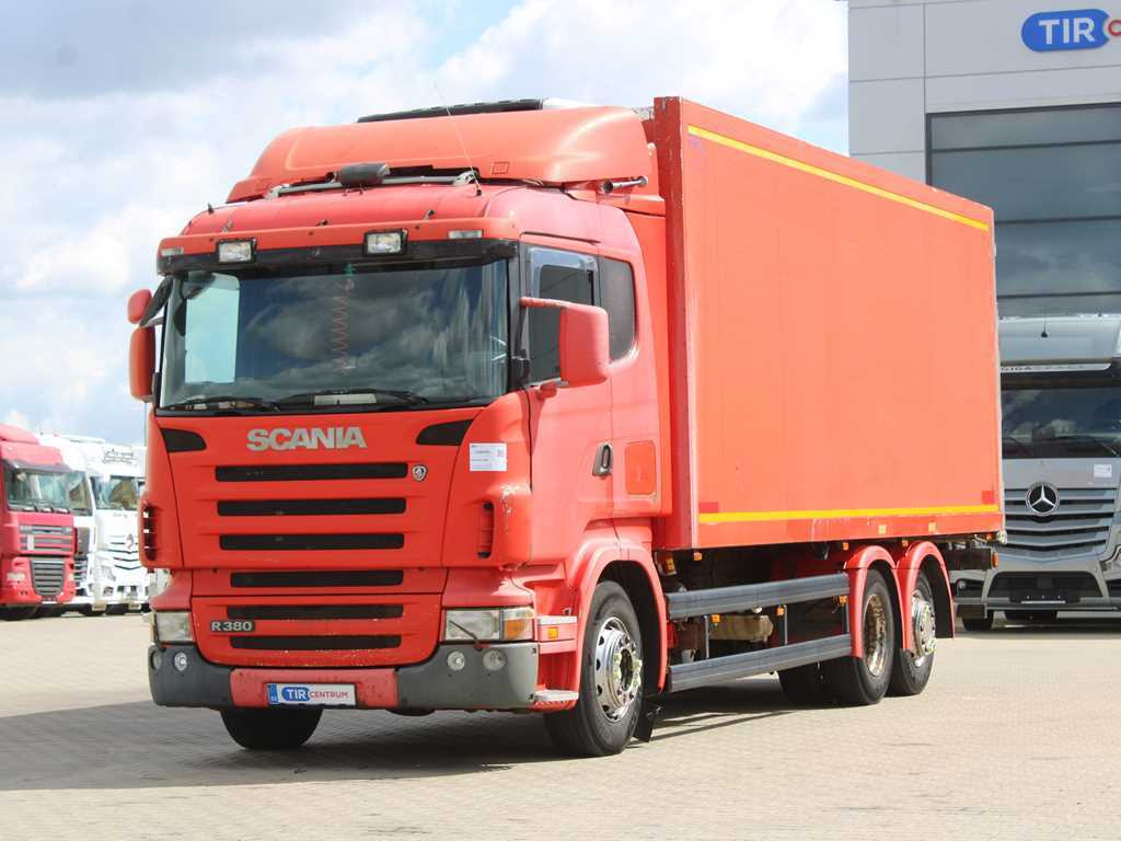 Scania R 380, HYDRAULIC FRONT, DOUBLE CHAMBER, CARRIER SUPRA 850 mt - Camião frigorífico: foto 1 Scania R 380, HYDRAULIC FRONT, DOUBLE CHAMBER, CARRIER SUPRA 850 mt - Camião frigorífico: foto 1