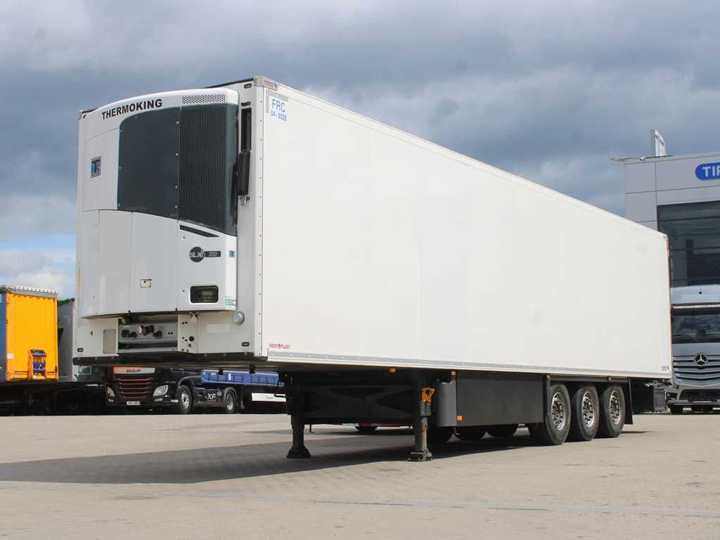Schmitz Cargobull SCB S3B, THERMO KING SLXi 300, LIFTING AXLE - Semi-reboque furgão: foto 1 Schmitz Cargobull SCB S3B, THERMO KING SLXi 300, LIFTING AXLE - Semi-reboque furgão: foto 1