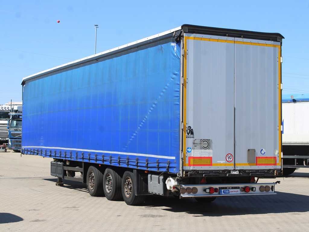 Schmitz SCS 24/L, LOWDECK, MULTILOCK, LIFTING AXLE, LIFTING ROOF, SAF - Semi-reboque de lona: foto 5 Schmitz SCS 24/L, LOWDECK, MULTILOCK, LIFTING AXLE, LIFTING ROOF, SAF - Semi-reboque de lona: foto 5