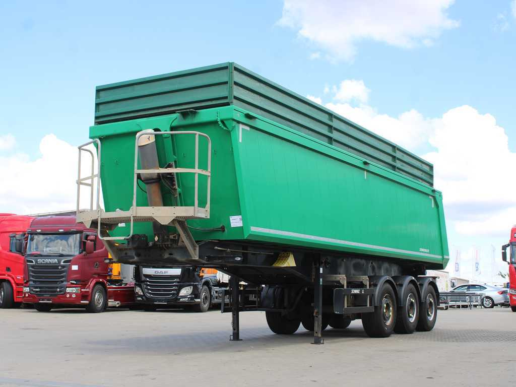 Schwarzmüller KIS 3/E, 2X LIFT AXLE, SAF, 46m³ - Semi-reboque basculante: foto 1 Schwarzmüller KIS 3/E, 2X LIFT AXLE, SAF, 46m³ - Semi-reboque basculante: foto 1