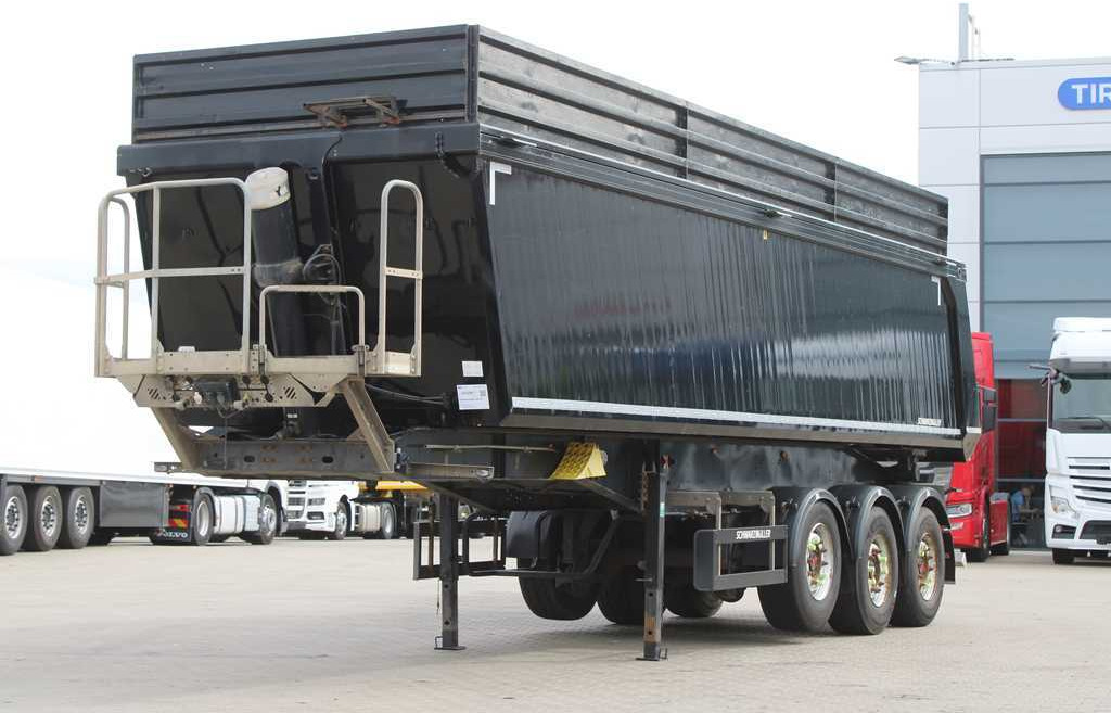 Schwarzmüller KIS 3/E, 2X LIFT AXLE, SAF, 46m³ - Semi-reboque basculante: foto 1 Schwarzmüller KIS 3/E, 2X LIFT AXLE, SAF, 46m³ - Semi-reboque basculante: foto 1