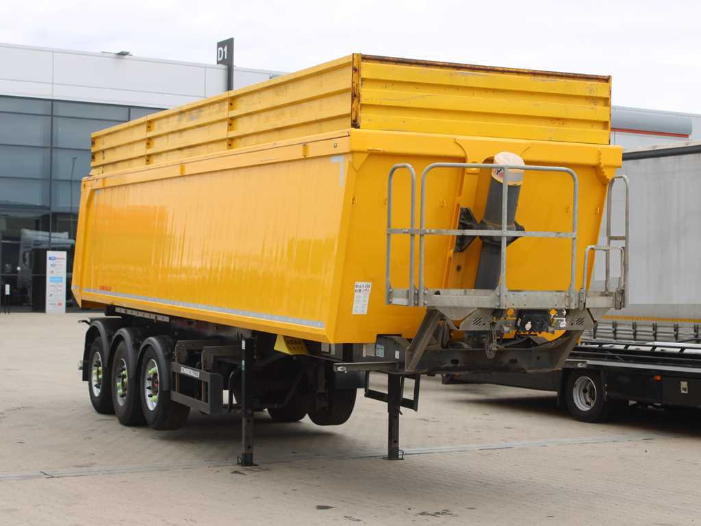 Schwarzmüller KIS 3/E, 2X LIFT AXLE, SAF, 46m³ - Semi-reboque basculante: foto 3 Schwarzmüller KIS 3/E, 2X LIFT AXLE, SAF, 46m³ - Semi-reboque basculante: foto 3