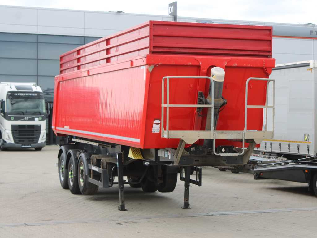Schwarzmüller KIS 3/E, 2X LIFT AXLE, SAF, 46m³ - Semi-reboque basculante: foto 3 Schwarzmüller KIS 3/E, 2X LIFT AXLE, SAF, 46m³ - Semi-reboque basculante: foto 3