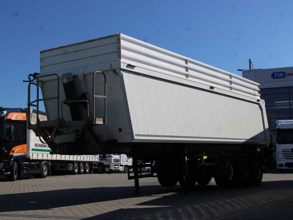 Schwarzmüller KIS 3/E, 2X LIFT AXLE, SAF, 46m³ - Semi-reboque basculante: foto 1 Schwarzmüller KIS 3/E, 2X LIFT AXLE, SAF, 46m³ - Semi-reboque basculante: foto 1