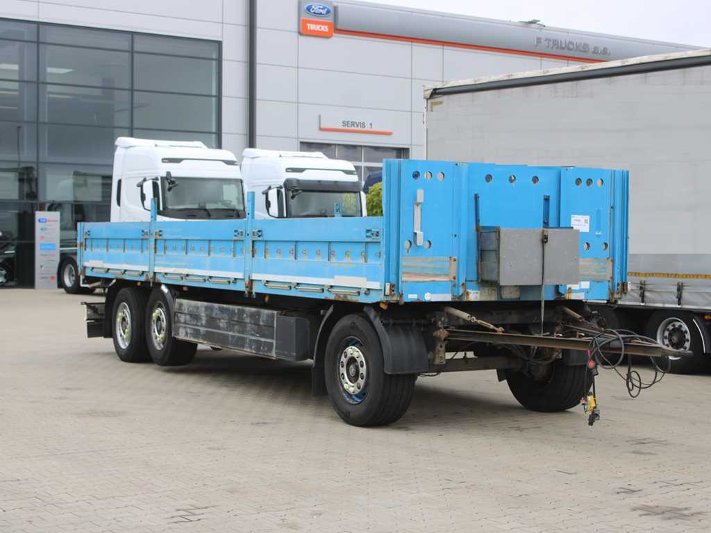 Schwarzmüller PA 3/E, LIFTING AXLE, SIDE PANEL - Reboque plataforma/ Caixa aberta: foto 3 Schwarzmüller PA 3/E, LIFTING AXLE, SIDE PANEL - Reboque plataforma/ Caixa aberta: foto 3
