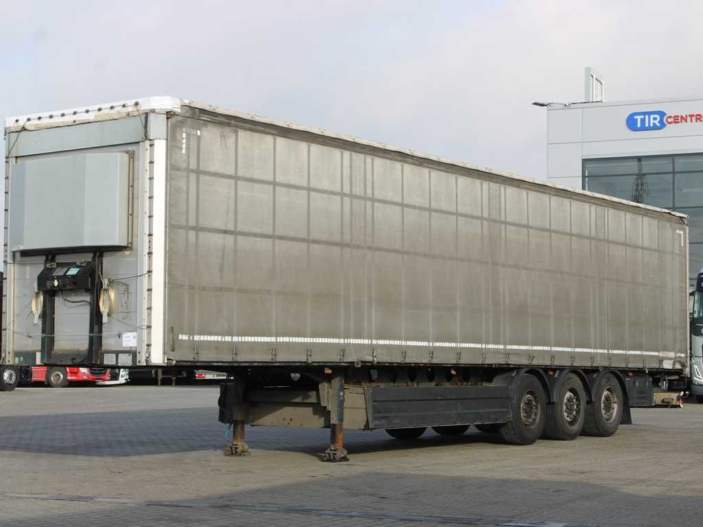Schwarzmüller S1, LIFTING AXLE, 2X PALLET BASKET - Semi-reboque de lona: foto 1 Schwarzmüller S1, LIFTING AXLE, 2X PALLET BASKET - Semi-reboque de lona: foto 1