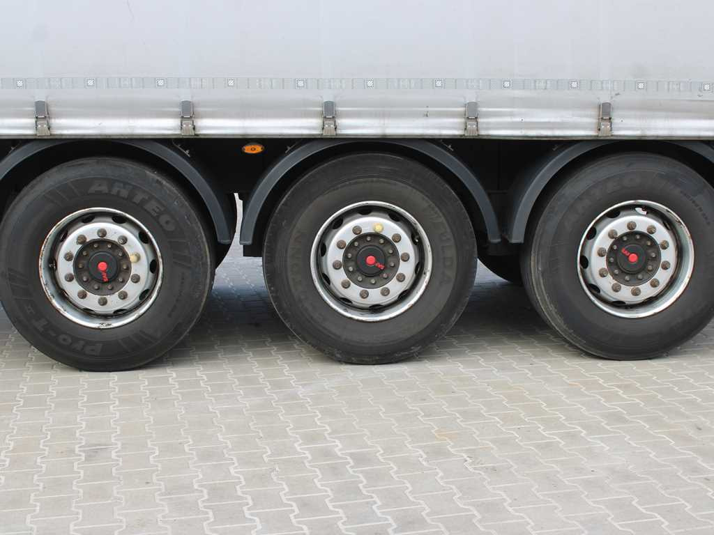 Semi-reboque de lona Schwarzmüller SPA 3/E, AXLES SAF, MULDA, MULTILOCK, TIRES 80%: foto 11