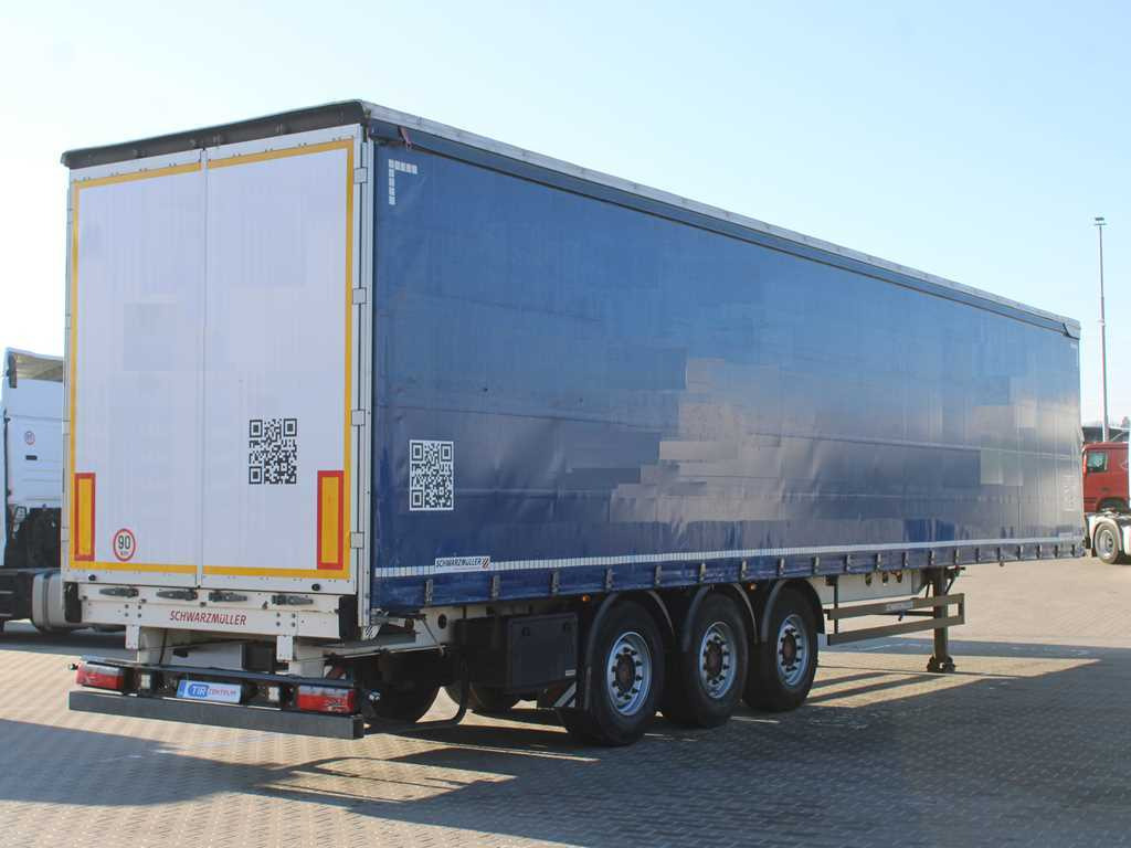 Schwarzmüller SPA 3/E, LIFT AXLE, LOADER, MULTILOCK, SAF - Semi-reboque de lona: foto 4 Schwarzmüller SPA 3/E, LIFT AXLE, LOADER, MULTILOCK, SAF - Semi-reboque de lona: foto 4