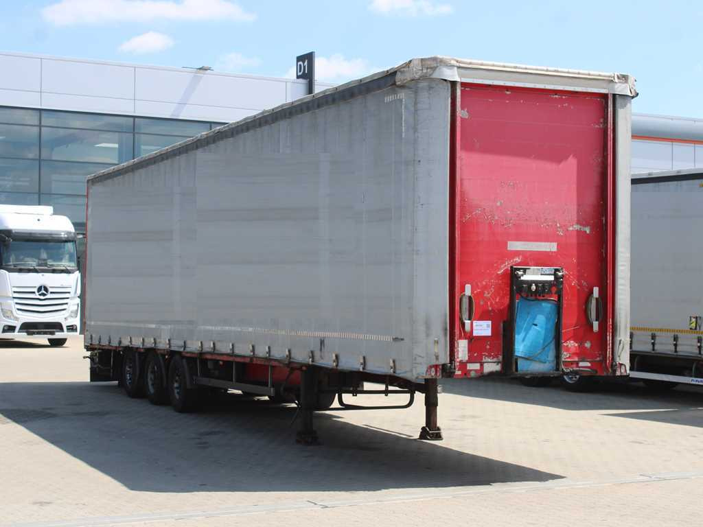Schwarzmüller SPA 3/E, LOWDECK, LIFT AXLE - Semi-reboque de lona: foto 3 Schwarzmüller SPA 3/E, LOWDECK, LIFT AXLE - Semi-reboque de lona: foto 3