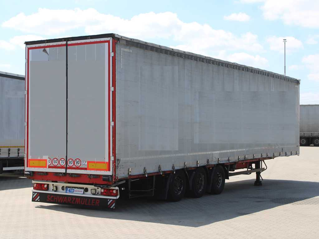 Schwarzmüller SPA 3/E, LOWDECK, LIFT AXLE - Semi-reboque de lona: foto 4 Schwarzmüller SPA 3/E, LOWDECK, LIFT AXLE - Semi-reboque de lona: foto 4