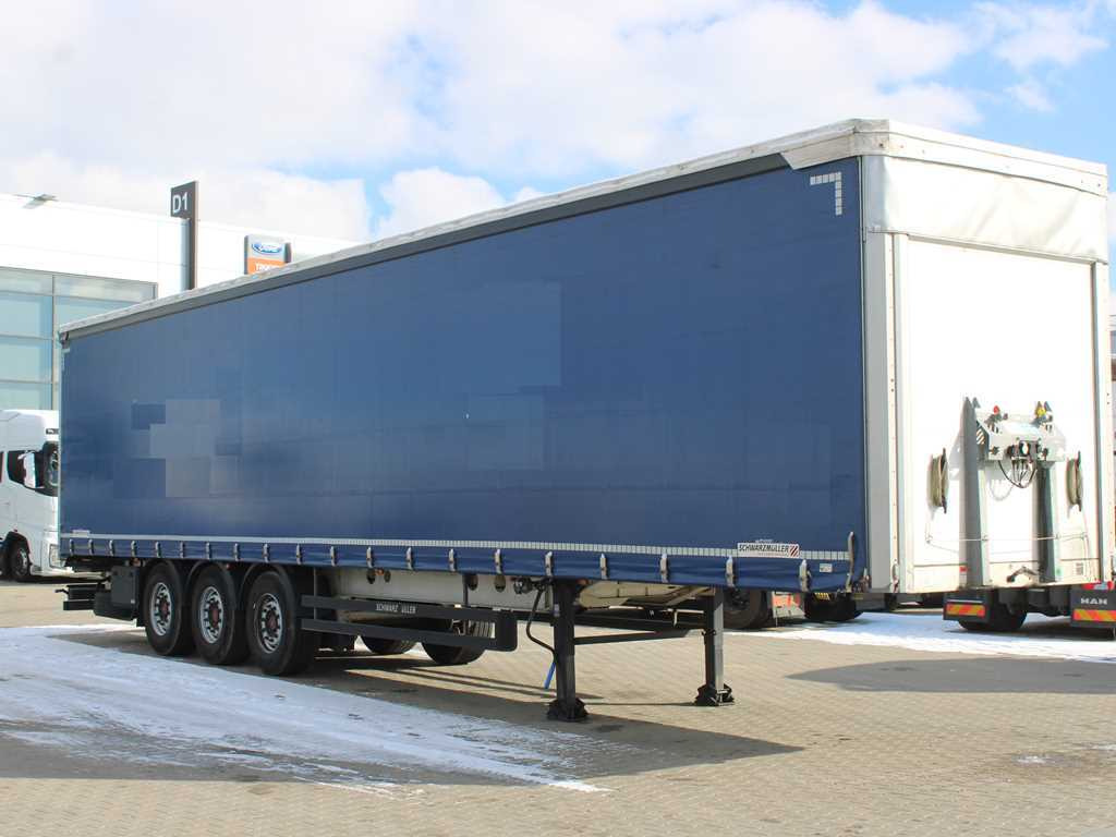 Schwarzmüller SPA 3/E, MULTILOCK, LIFTING AXLE, SAF, MULDA - Semi-reboque de lona: foto 3 Schwarzmüller SPA 3/E, MULTILOCK, LIFTING AXLE, SAF, MULDA - Semi-reboque de lona: foto 3