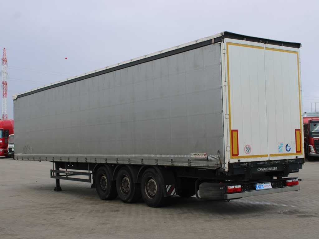 Schwarzmüller SPA 3/E, SAF AXLES, MULTILOCK, MULDA - Semi-reboque de lona: foto 5 Schwarzmüller SPA 3/E, SAF AXLES, MULTILOCK, MULDA - Semi-reboque de lona: foto 5