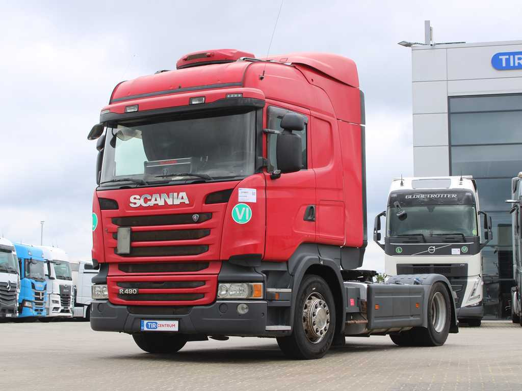 Scania R490, EURO 6, INDEPENDENT AIR CONDITIONING, RETARDER, DUAL-CIRCUIT HYDRAULICS - Tractor: foto 1 Scania R490, EURO 6, INDEPENDENT AIR CONDITIONING, RETARDER, DUAL-CIRCUIT HYDRAULICS - Tractor: foto 1