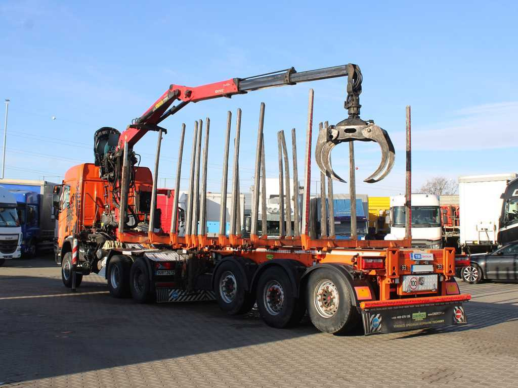 Scania R500, 6x6, RETARDER, OPTICRUISE, PALFINGER EPSILON Q170Z96, NAVIGATION - Tractor, Semi-reboque transporte de madeira: foto 5 Scania R500, 6x6, RETARDER, OPTICRUISE, PALFINGER EPSILON Q170Z96, NAVIGATION - Tractor, Semi-reboque transporte de madeira: foto 5