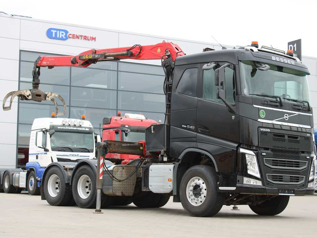 Volvo FH 540, 6X4, VEB+, PALFINGER EPSILON Q170Z96, PNEU 90% - Tractor: foto 3 Volvo FH 540, 6X4, VEB+, PALFINGER EPSILON Q170Z96, PNEU 90% - Tractor: foto 3