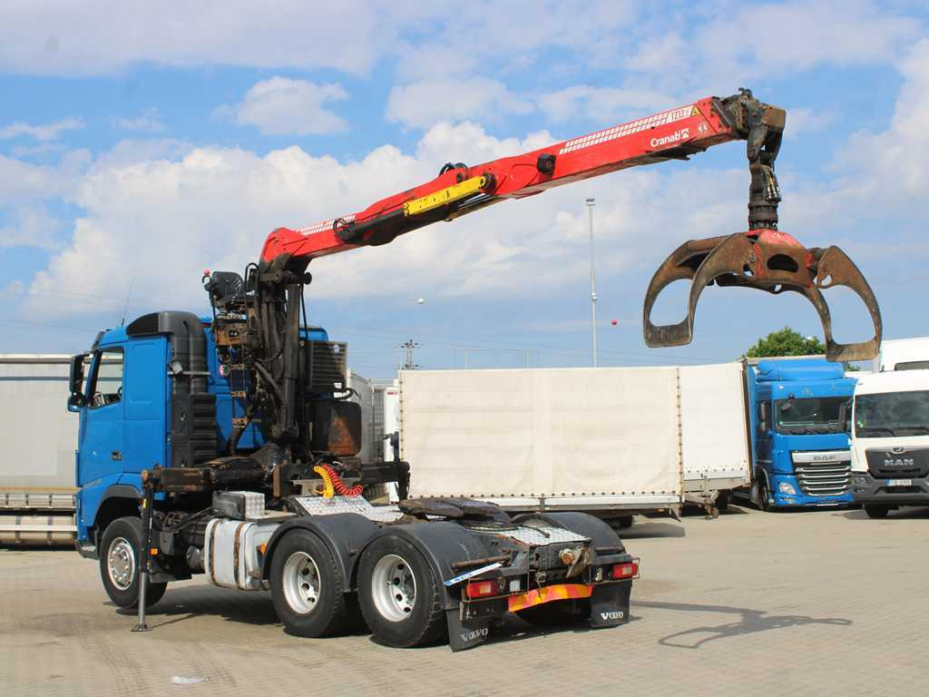 Volvo FHL 3C, EURO 5EEV, 6X4, CRANAB TZ12.2 HYDRAULIC ARM - Tractor: foto 4 Volvo FHL 3C, EURO 5EEV, 6X4, CRANAB TZ12.2 HYDRAULIC ARM - Tractor: foto 4