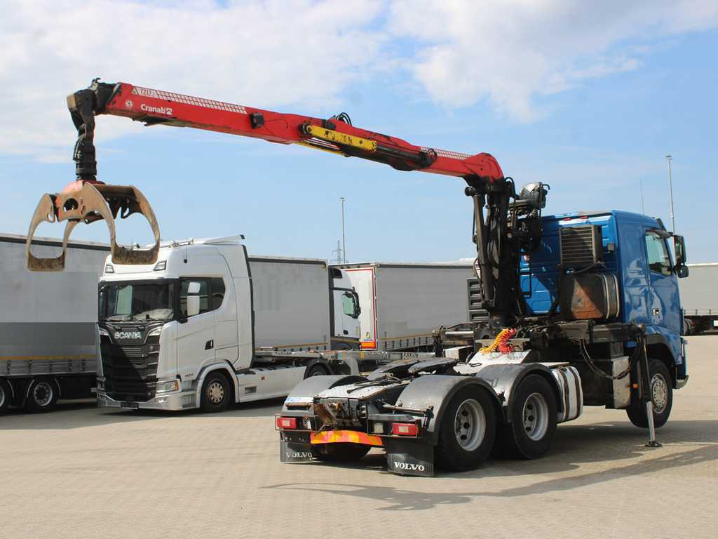 Volvo FHL 3C, EURO 5EEV, 6X4, CRANAB TZ12.2 HYDRAULIC ARM - Tractor: foto 3 Volvo FHL 3C, EURO 5EEV, 6X4, CRANAB TZ12.2 HYDRAULIC ARM - Tractor: foto 3