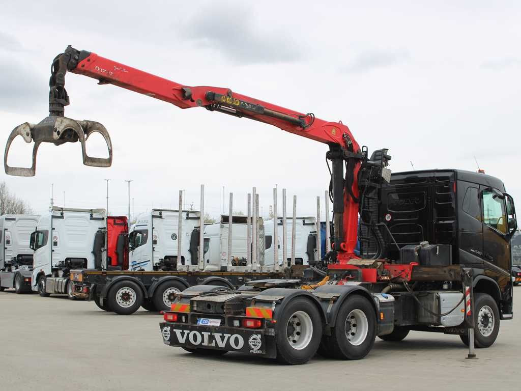 Volvo FH 540, 6X4, VEB+, Crane EPSILON Q170Z96 - Camião de transporte de madeira, Camião grua: foto 3 Volvo FH 540, 6X4, VEB+, Crane EPSILON Q170Z96 - Camião de transporte de madeira, Camião grua: foto 3