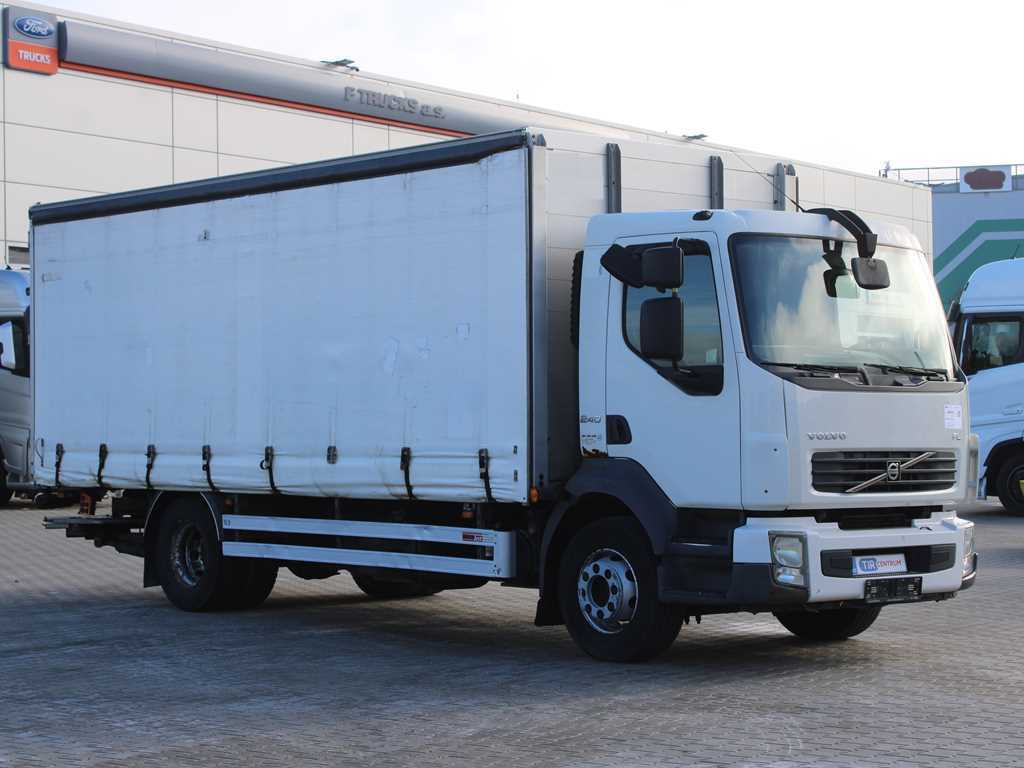 Volvo FL 240, EURO 5, HYDRAULIC FRONT, TIRES 80% - Camião de lona: foto 3 Volvo FL 240, EURO 5, HYDRAULIC FRONT, TIRES 80% - Camião de lona: foto 3