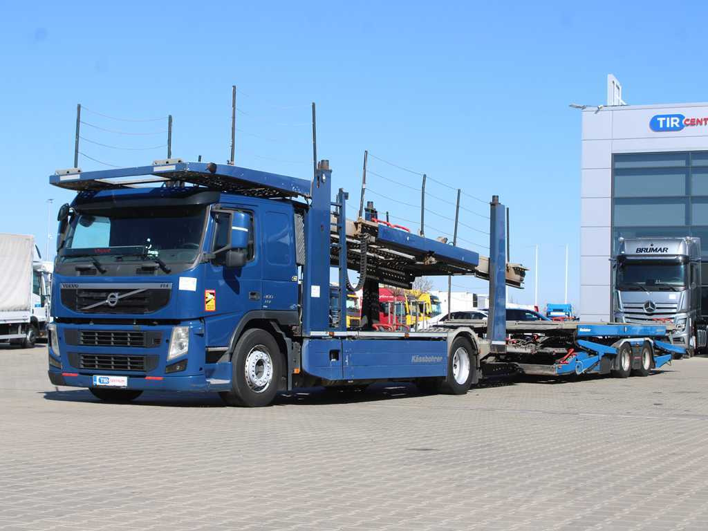 Volvo FM 460, EURO 5 EEV, VEB +, + KÄSSBOHRER APT 012 VAK ( 2000 ) - Camião transporte de veículos: foto 1 Volvo FM 460, EURO 5 EEV, VEB +, + KÄSSBOHRER APT 012 VAK ( 2000 ) - Camião transporte de veículos: foto 1