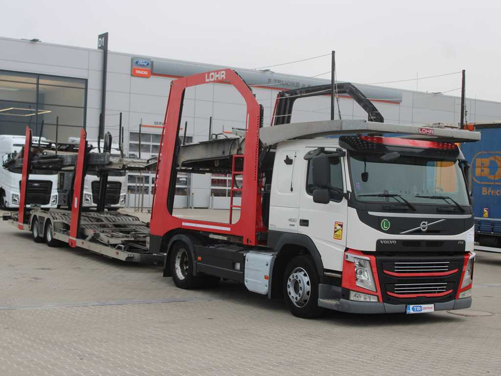 Volvo FM 460, EURO 6, VEB+, INDEPENDENT AIR CONDITIONING, + LOHR (2006) - Camião transporte de veículos: foto 3 Volvo FM 460, EURO 6, VEB+, INDEPENDENT AIR CONDITIONING, + LOHR (2006) - Camião transporte de veículos: foto 3