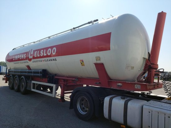 Feldbinder KIP 63.3 Siloauflieger, SAF-Achsen, Alu-Felgen, - Semi-reboque silo: foto 5 Feldbinder KIP 63.3 Siloauflieger, SAF-Achsen, Alu-Felgen, - Semi-reboque silo: foto 5